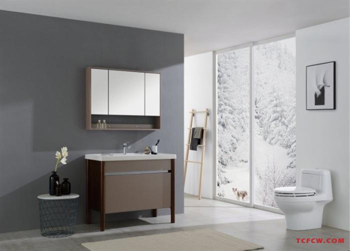 简约、卫生间、洗手台