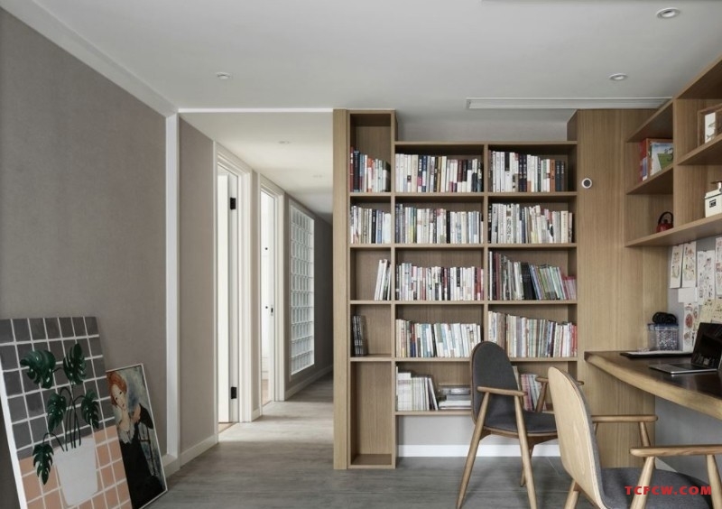 简欧、轻奢、书房