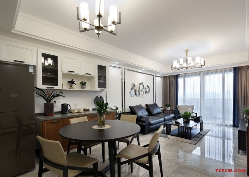 东南亚、混搭、宜家、客厅