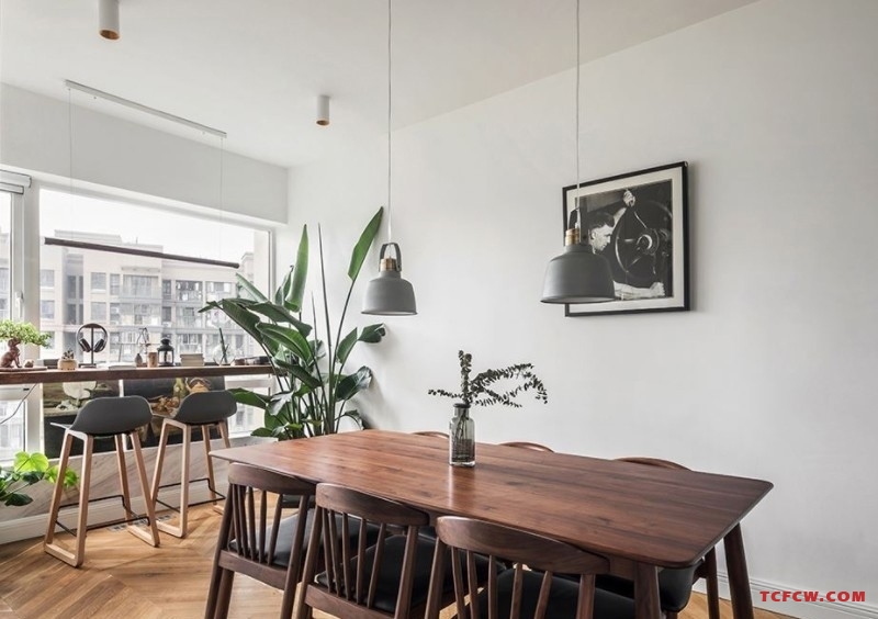 华盛园大户型，东南亚、混搭、宜家装修风格