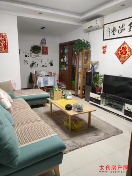 康庄小区3楼精装好房3房/2厅/1卫朝南91平米96万