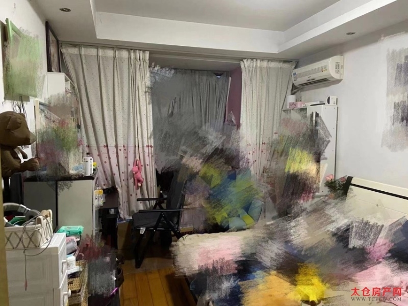 万鸿城市华庭精装好房2房/1厅/1卫朝南85平米90万