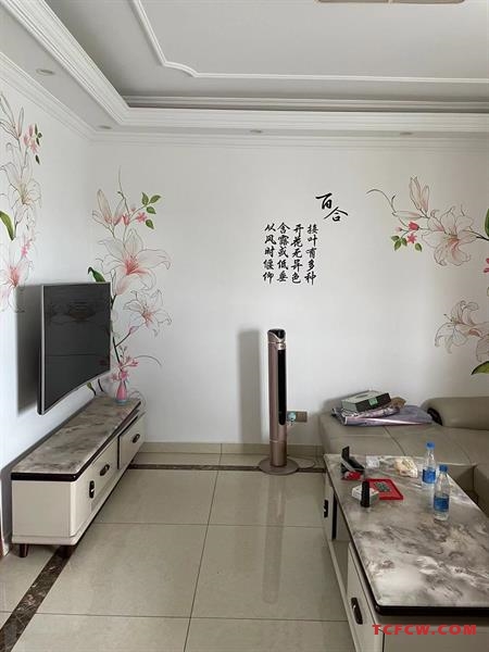 陆渡横沥佳苑一室二厅精装修家电齐全2200元