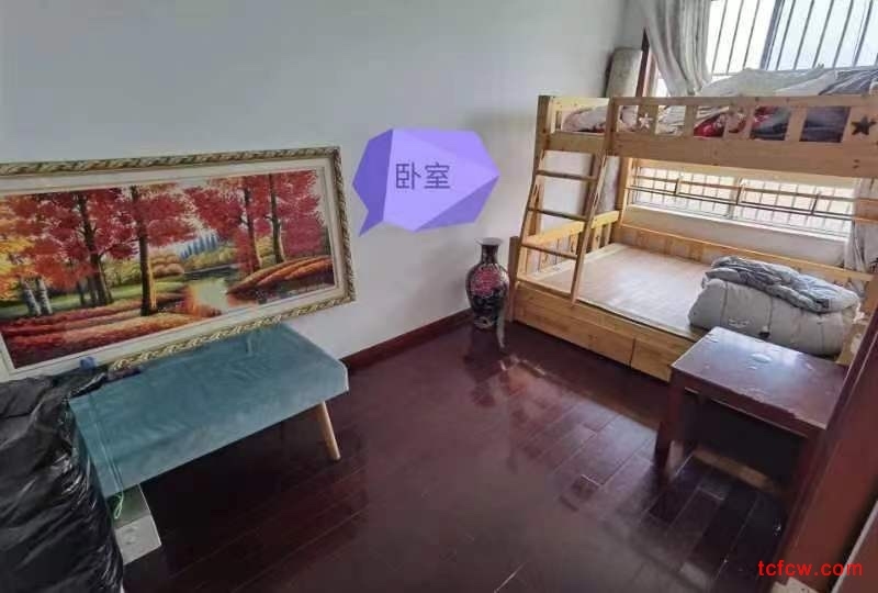 陆渡景湖小区简装好房2房/2厅/1卫朝南90平米1800元/月