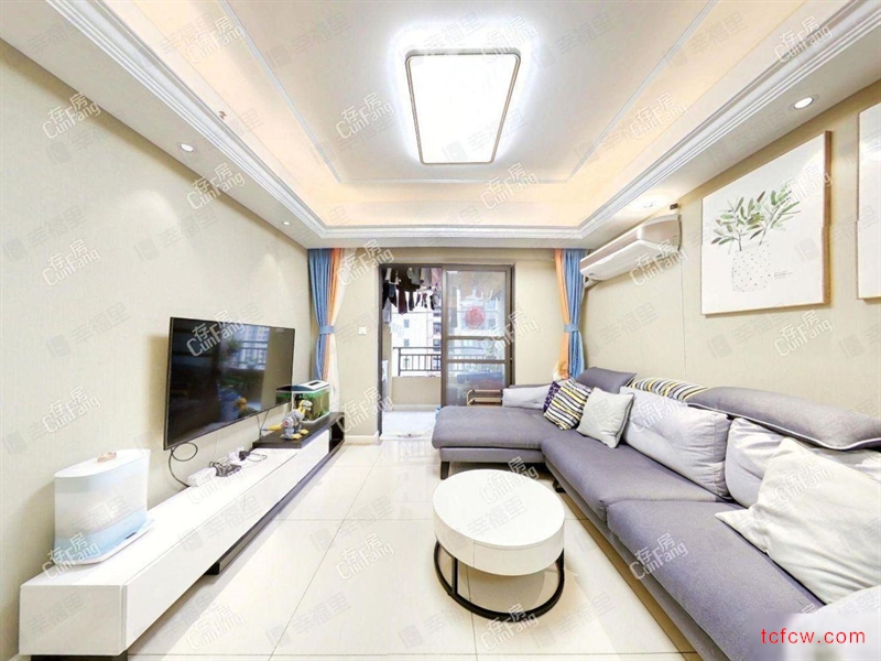 科教新城精装三房好楼层全明方正通透户型家具齐全拎包入住