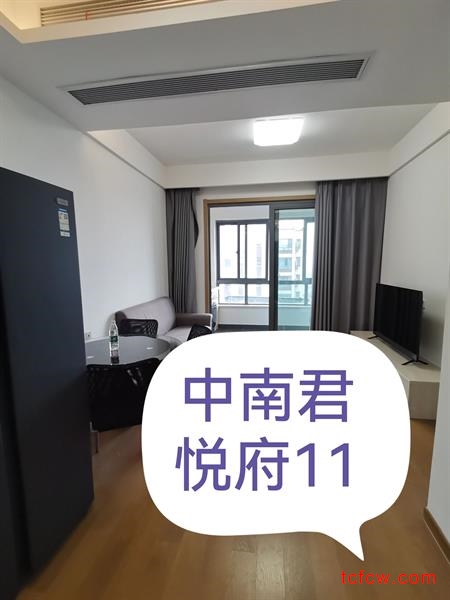 中南君悦府精装好房2房/2厅/1卫朝南87平米3400元/月