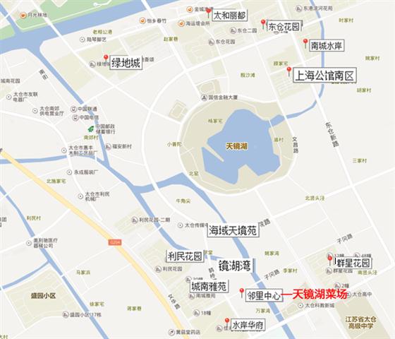 买菜不用愁 天镜湖核心商业配套“崛起”了
