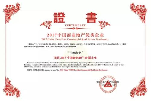 中南商业加速崛起 多Young战略再获殊荣